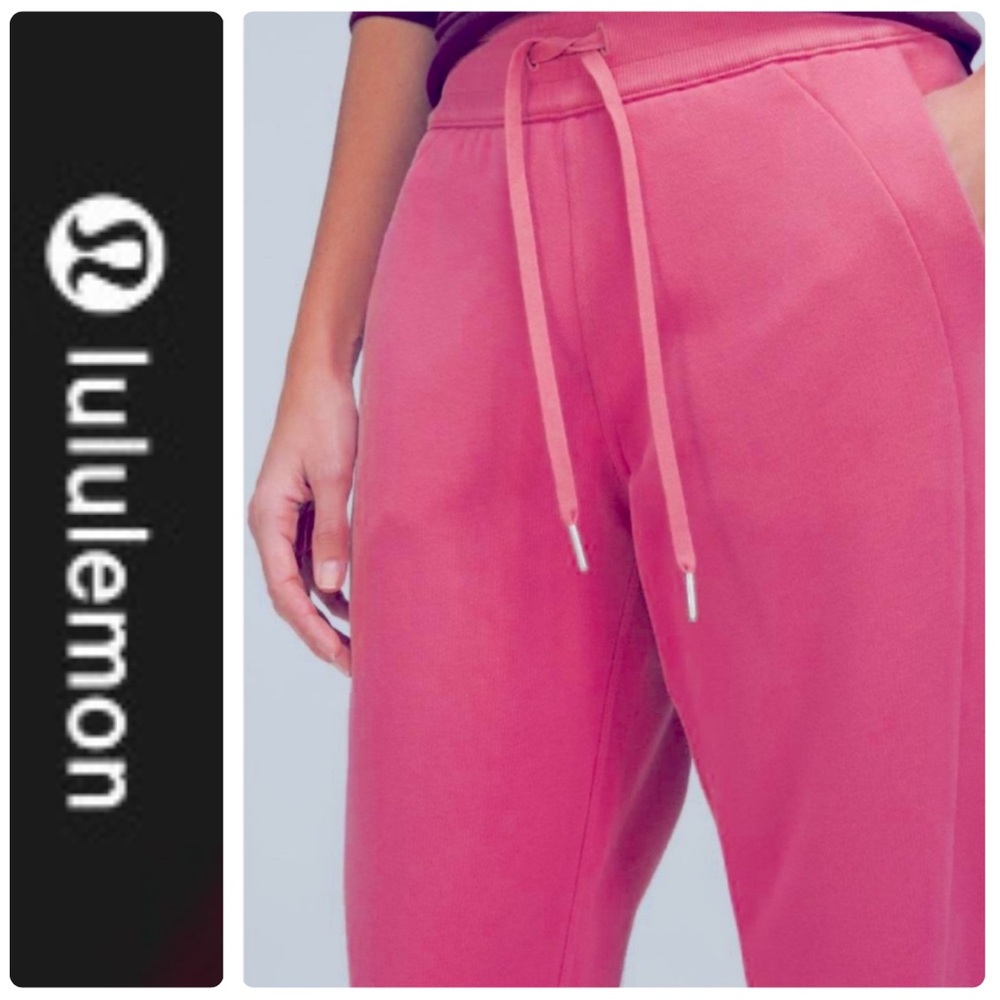 LULULEMON/Scuba HR JOGGERS-Pink Blossom/8